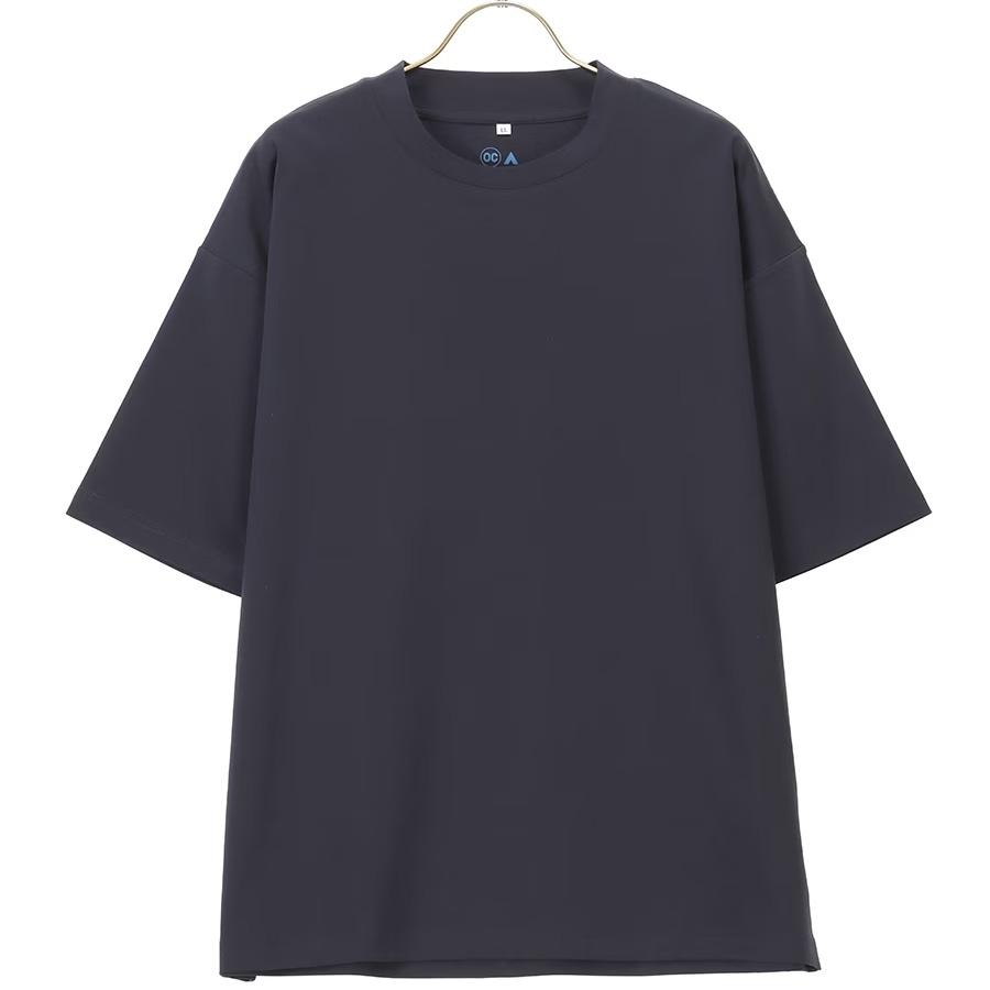 AOYAMA 【洋服の青山】メンズ2枚組 半袖 Tシャツ 春夏用 ネイビー系