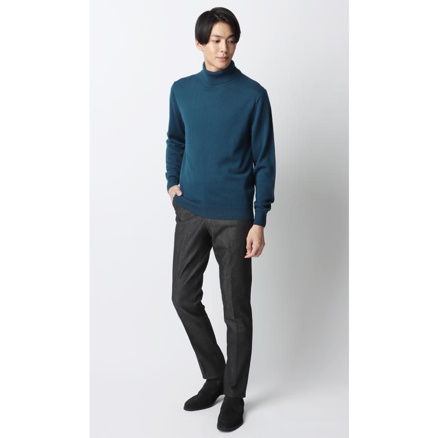 AOYAMA 【洋服の青山】毛玉になりにくい ウール100% セーター