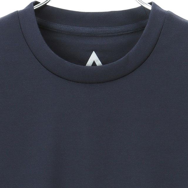 【洋服の青山】ゼロプレッシャー ロングTシャツ 長袖 オールシーズン ネイビー 紺無地 クルーネック ウォッシャブル 洗える ストレッチ メンズ【ブランド：A】｜y-aoyama｜06