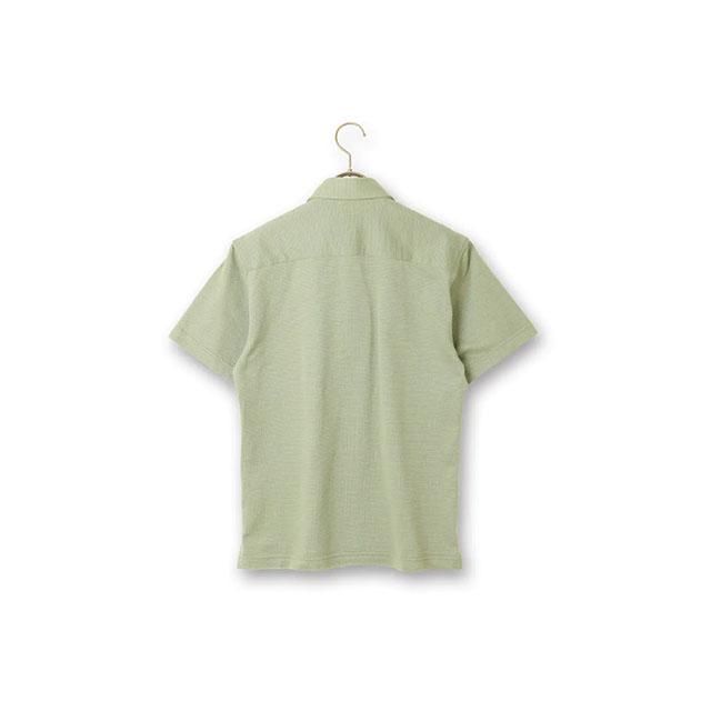 AOYAMA 【洋服の青山】ポロシャツ メンズ 半袖 春夏用 グリーン 黄緑