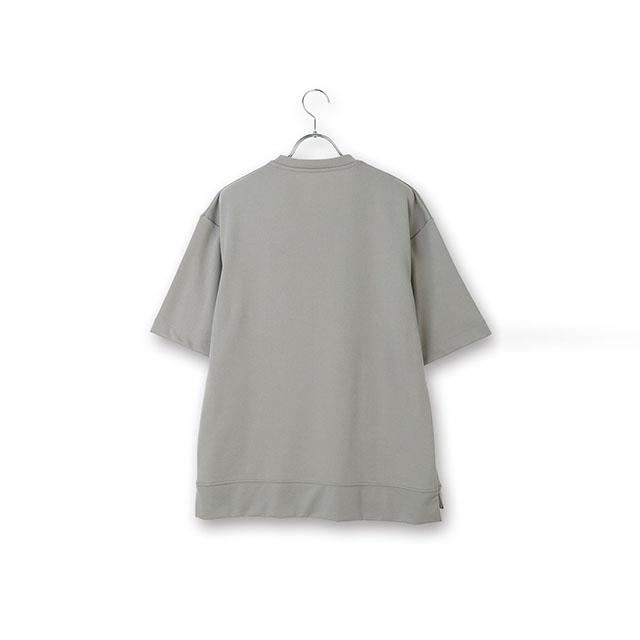 【洋服の青山】ゼロプレッシャー Tシャツ 半袖 メンズ 春夏用 グレー系 灰色 無地 ストレッチ性 ポンチ クルーネック 前後差 カジュアル【ブランド：A】｜y-aoyama｜06