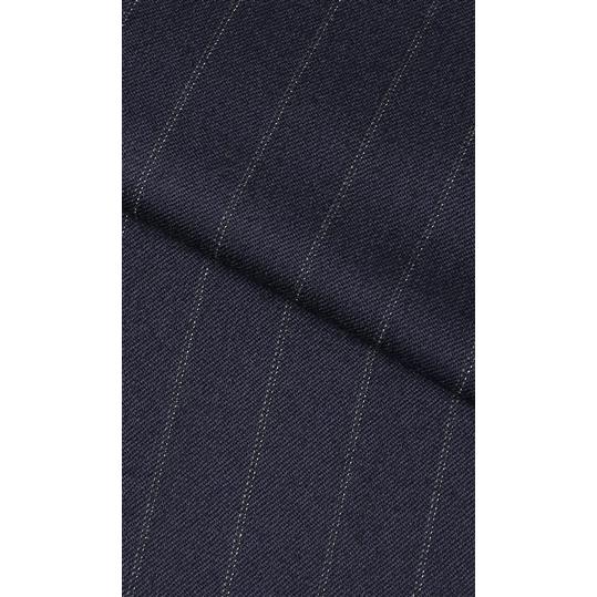 【洋服の青山】プレミアム ウール100％ スーツ メンズ オールシーズン ネイビー 日本製 御幸毛織 細身体 2ボタン 総裏 脇当て ノータック ビジネス HILTONの画像