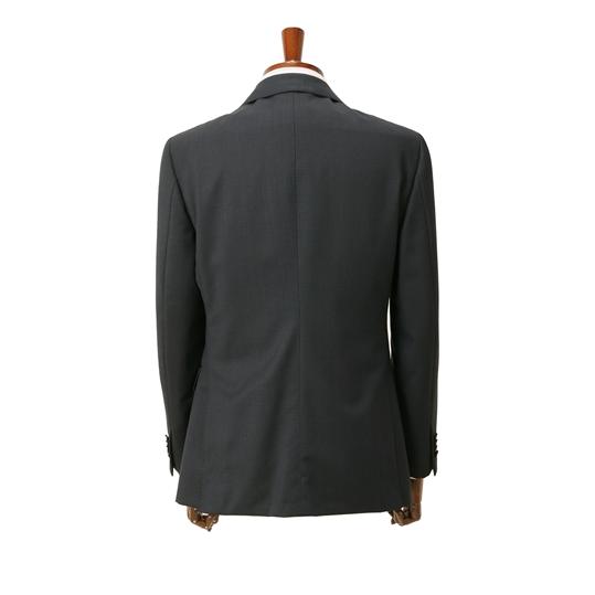 【洋服の青山】秋冬 ネイビー系 プレミアムスタイリッシュスーツ【御幸毛織】【MADE IN JAPAN】 HILTON メンズ ビジネス アジャスター 長袖 標準体の画像