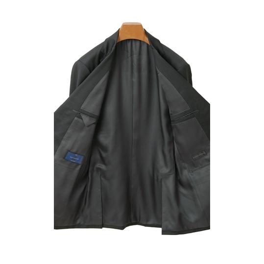 【洋服の青山】秋冬 ネイビー系 プレミアムスタイリッシュスーツ【御幸毛織】【MADE IN JAPAN】 HILTON メンズ ビジネス アジャスター 長袖 標準体の画像