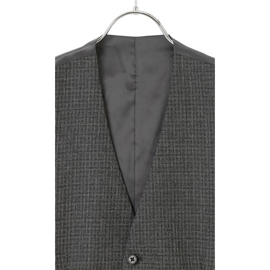 AOYAMA 【洋服の青山】グレー系 セレモニーベスト【シングル AOYAMA 【洋服の青山】グレー系 セレモニーベスト【シングル