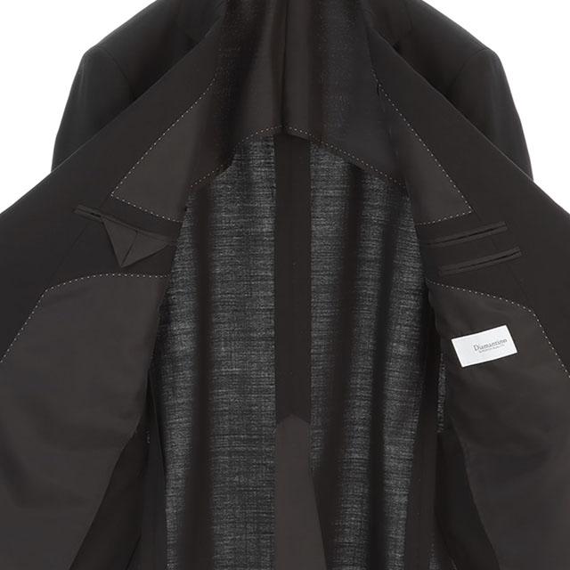 【洋服の青山】A体 涼しい サマーフォーマル ブラックフォーマル 礼服 喪服 メンズ 盛夏 夏用 ブラック ワンタック 清涼 シングル 2ボタン 背抜き アジャスターの画像