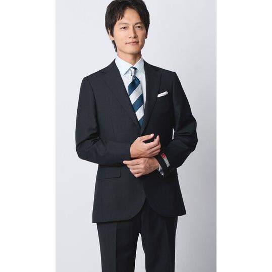 AOYAMA 【洋服の青山】プレミアム 日本製 ウール100% スーツ メンズ