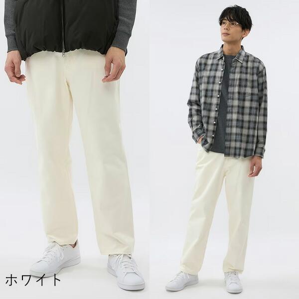 AOYAMA 【洋服の青山】OCEANS 裾上げ済み ワイドデニムパンツ メンズ