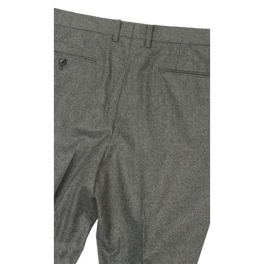 AOYAMA 【洋服の青山】スラックス メンズ ゆったり 秋冬 ライトグレー