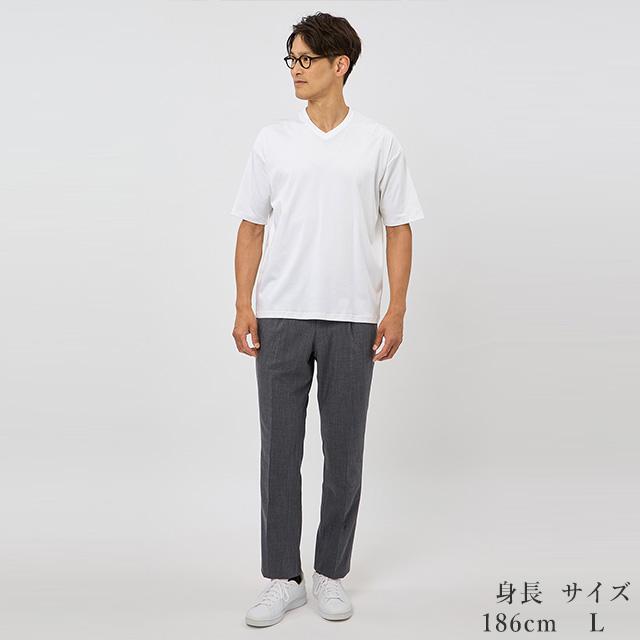 AOYAMA 【洋服の青山】プレミアム スラックス メンズ ゆったり 春夏
