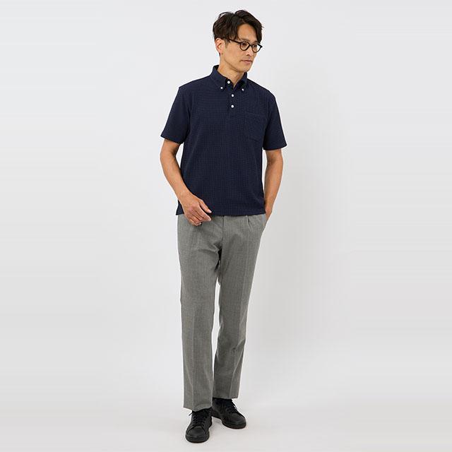AOYAMA 【洋服の青山】プレミアム スラックス メンズ ゆったり 春夏