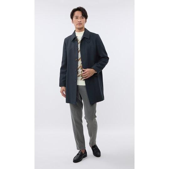 AOYAMA 【洋服の青山】ステンカラーコート メンズ ビジネスコート 秋冬