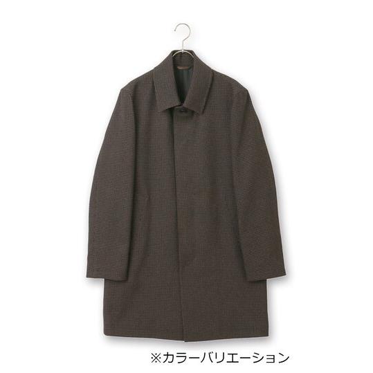AOYAMA 【洋服の青山】ステンカラーコート メンズ 秋冬用 グレー 灰色
