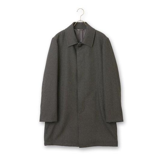 AOYAMA 【洋服の青山】ステンカラーコート メンズ 秋冬用 グレー 灰色