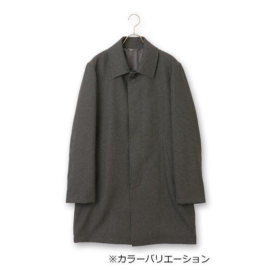 AOYAMA 【洋服の青山】ステンカラーコート メンズ 秋冬用 ブラウン