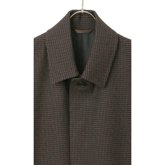 AOYAMA 【洋服の青山】ステンカラーコート メンズ 秋冬用 ブラウン