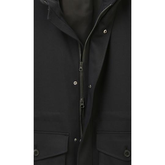 AOYAMA 【洋服の青山】秋冬 ブラック ドライビングコート REGAL