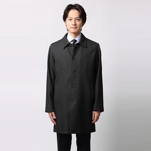 AOYAMA 【洋服の青山】ステンカラーコート メンズ ゆったり 秋冬