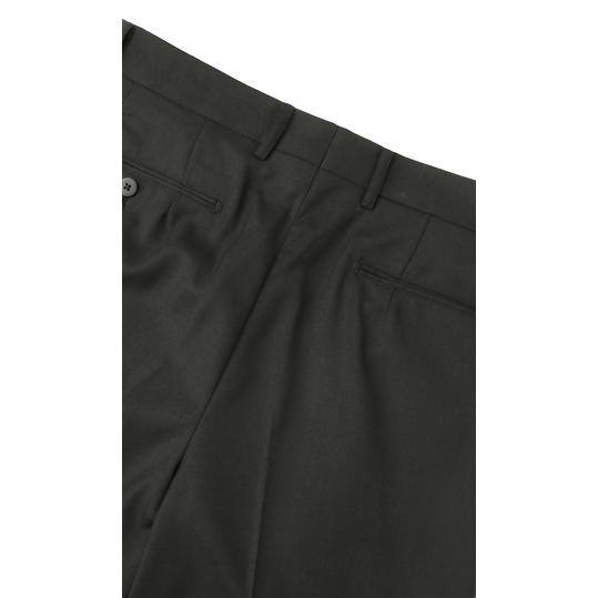 AOYAMA 【洋服の青山】春夏 ブラック系 スタンダードスラックス