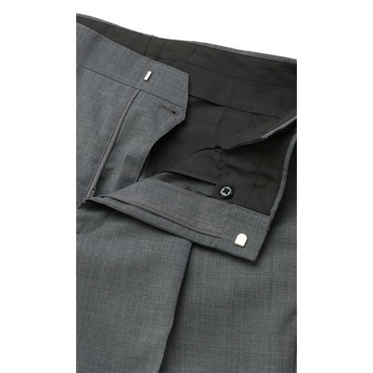 AOYAMA 【洋服の青山】春夏 グレー系 スタンダードスラックス