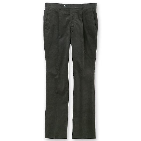 AOYAMA 【洋服の青山】スラックス メンズ ゆったり 秋冬用 グレー