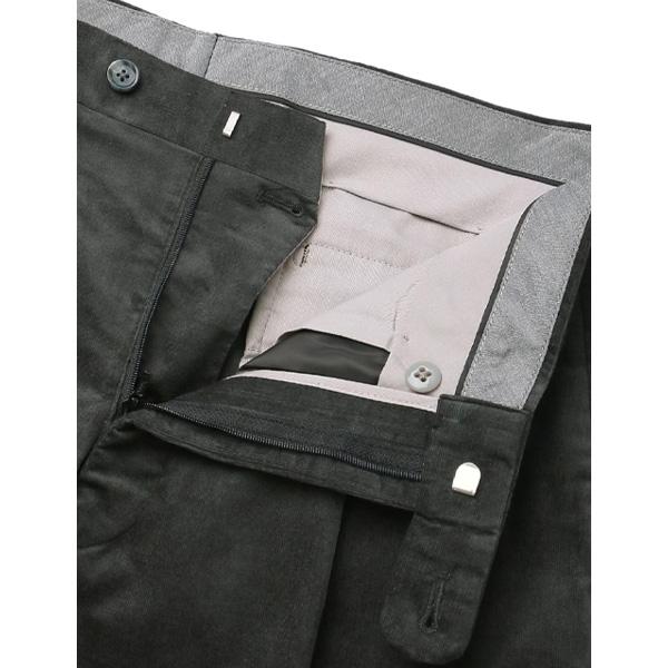 AOYAMA 【洋服の青山】スラックス メンズ ゆったり 秋冬用 グレー