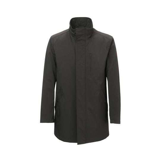 AOYAMA 【洋服ッシの青山】メンズ コート スタンドカラー 無地 ロング