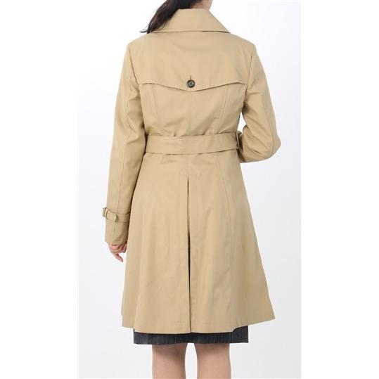 秋冬用 ベージュ系 保温 撥水 ロングダブルトレンチコート N Line By Nozomi 洋服の青山plus 通販 Paypayモール