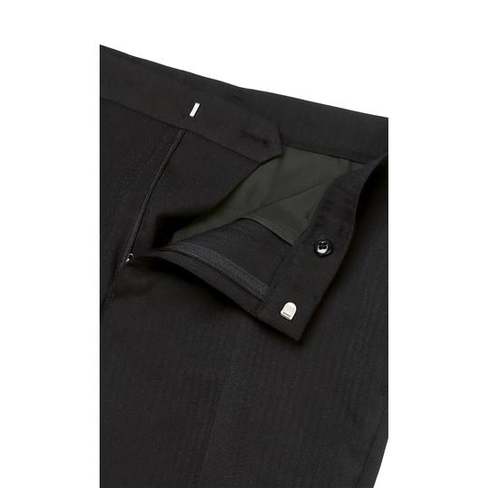 グリアマテラ　黒 スタイリッシュスラックス【ノータック】【ウォッシャブル