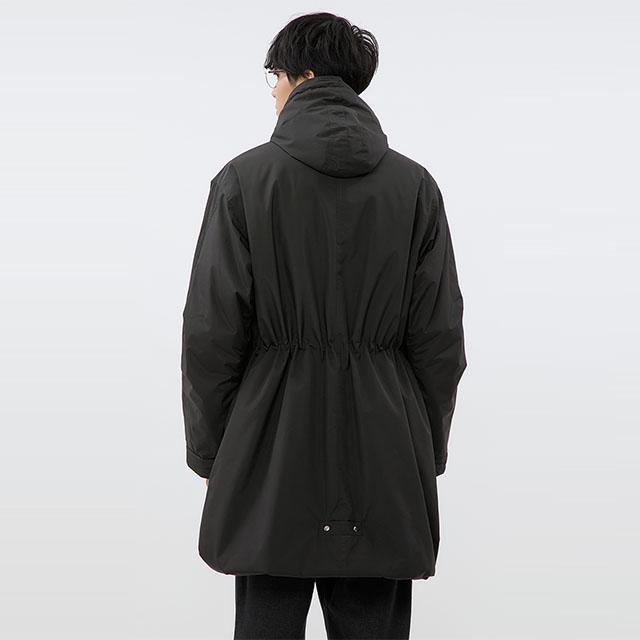 ブラック フード付き モッズコート AOYAMA 【洋服の青山】モッズコート フード付き メンズ 秋冬 防水 耐水