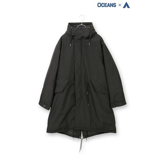 AOYAMA 秋冬用 ブラック系 オールウェザーモッズコート【All AOYAMA 秋冬用 ブラック系 オールウェザーモッズコート【All