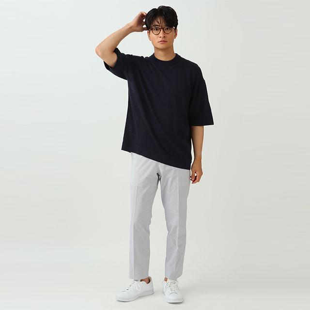 AOYAMA 【洋服の青山】すごシャツ ニット Tシャツ メンズ 半袖 春夏用