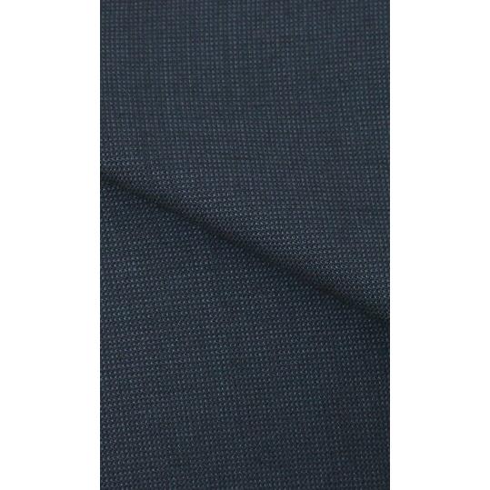 【洋服の青山】ウール100％ スーツ メンズ 日本製 スリム 春夏秋冬 オールシーズン ブルー 動きやすい 無地 メンズスーツ 2ボタン 吸湿 静電気抑制 アジャスターの画像