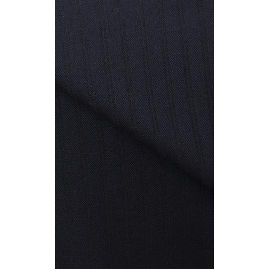 【洋服の青山】オールシーズン用 ネイビー系 プレミアムスタイリッシュスーツ【御幸毛織】【made in Japan PRIDE】 HILTONの画像