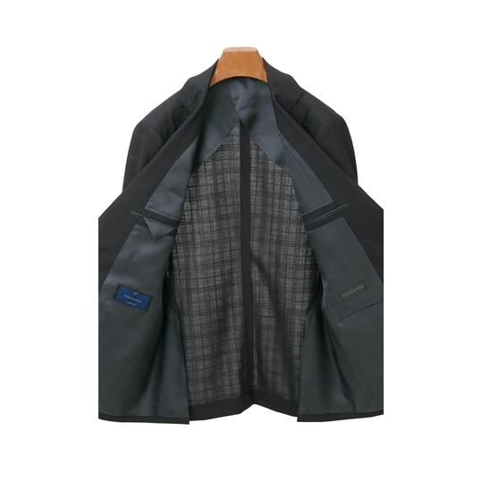 【洋服の青山】春夏用 ネイビー系 プレミアムスタイリッシュスーツ【御幸毛織】【made in Japan PRIDE】 HILTONの画像