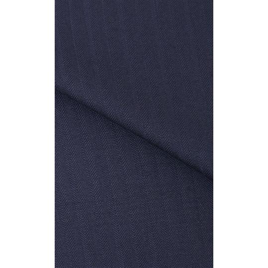 【洋服の青山】オールシーズン ネイビー系 プレミアムスタイリッシュスーツ【御幸毛織】【made in Japan PRIDE】 HILTON メンズ ビジネス アジャスターの画像