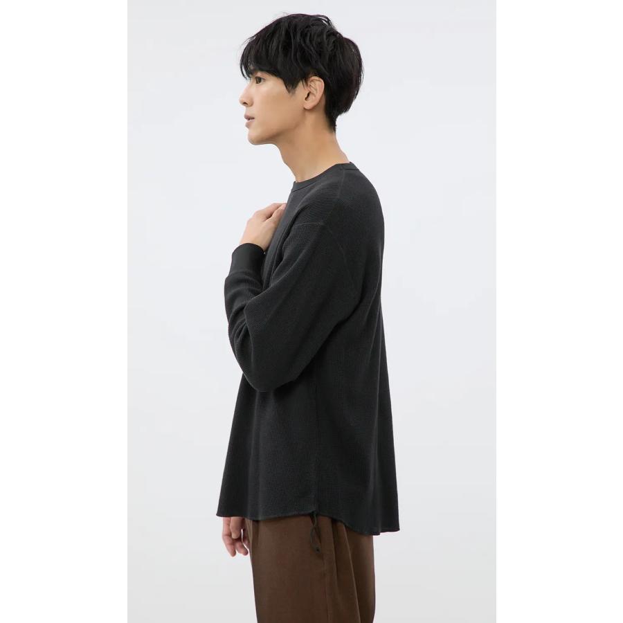 AOYAMA 【洋服の青山】OCEANS 綿100% Tシャツ 長袖 メンズ 秋冬
