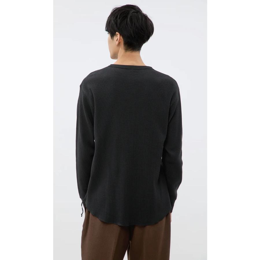 AOYAMA 【洋服の青山】OCEANS 綿100% Tシャツ 長袖 メンズ 秋冬