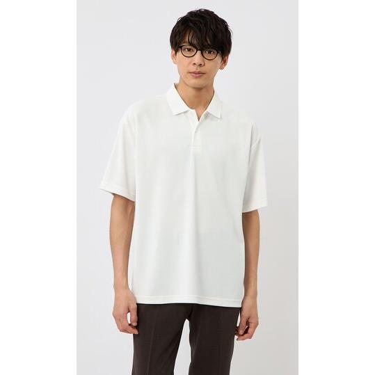 AOYAMA 【洋服の青山】らくリッチ 汗染み隠し 洗える ポロシャツ 半袖