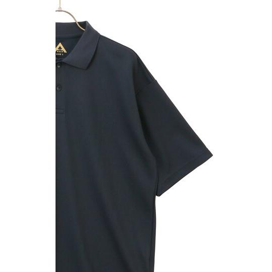 AOYAMA 【洋服の青山】らくリッチ 汗染み隠し 洗える ポロシャツ 半袖