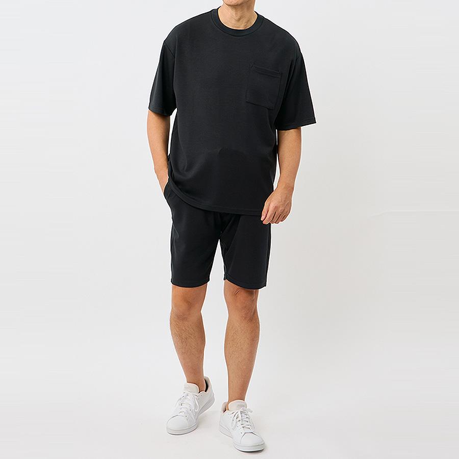 AOYAMA 【洋服の青山】とろリッチ スムースハーフパンツ メンズ 春夏