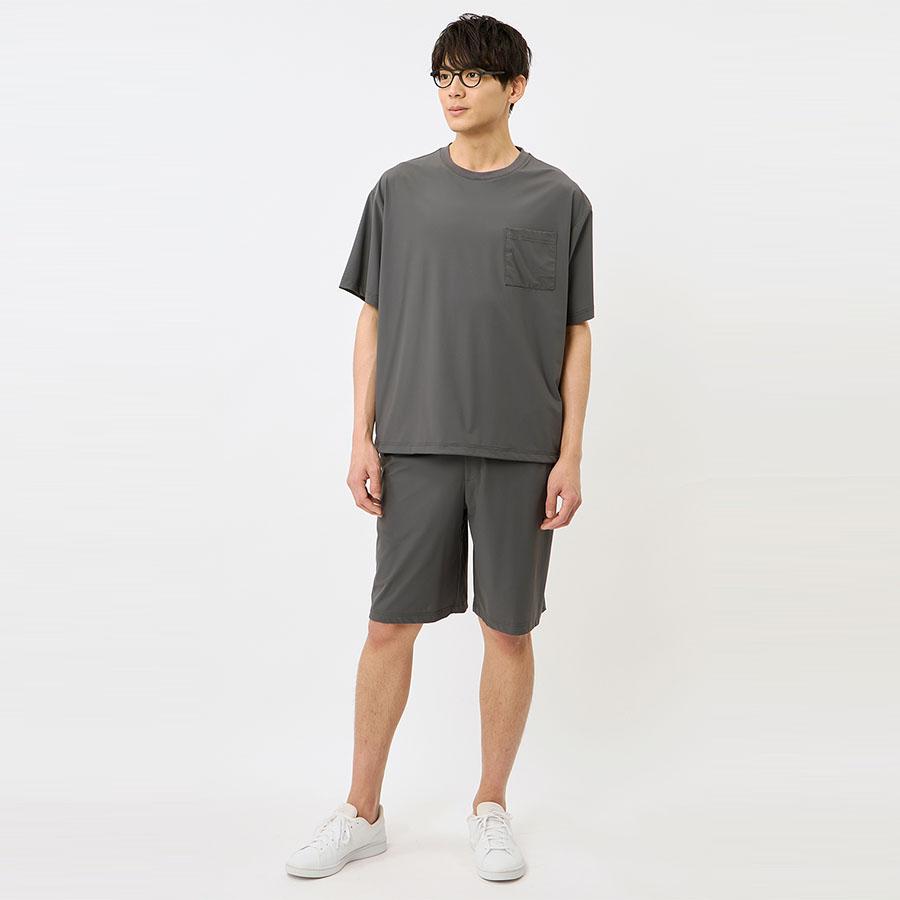 AOYAMA 【洋服の青山】こおリッチ 接触冷感 冷たい ショートパンツ