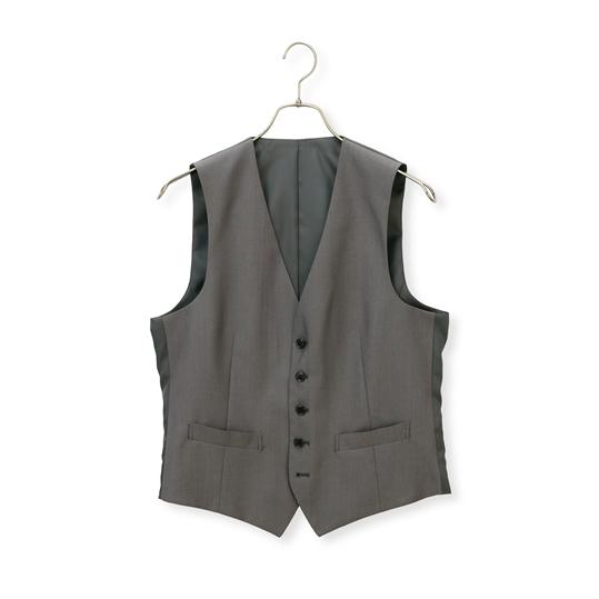 美品 スエードベスト 異素材切替 グレー L 黒 メンズ 楽天市場】【洋服の青山】メンズ ベスト だけ グレー 灰色 セレモニー