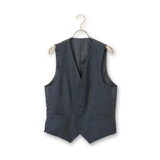 AOYAMA 【洋服の青山】オールシーズン ネイビー系 スタイリッシュ