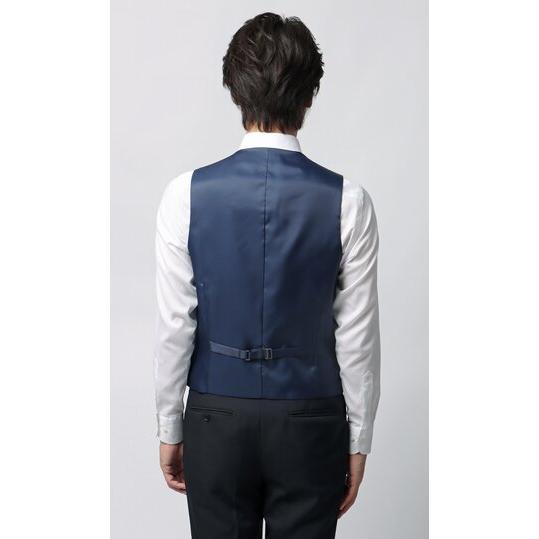 AOYAMA 【洋服の青山】襟付き ジレ ベスト だけ メンズ 春夏秋冬