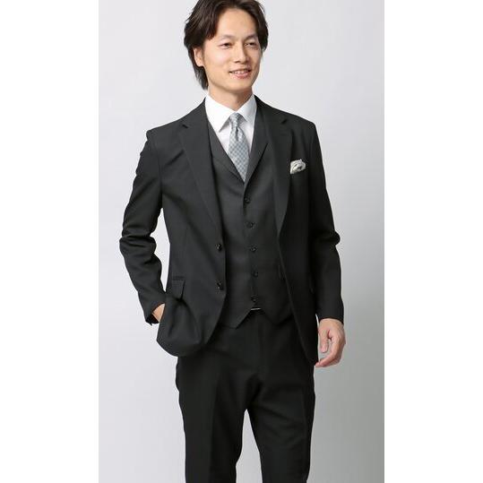 AOYAMA 【洋服の青山】襟付き ジレ ベスト だけ メンズ 春夏秋冬 