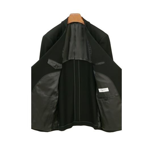 AOYAMA 秋冬用 ブラック系 ダブルスタンダードフォーマル C.D.K. SUPER