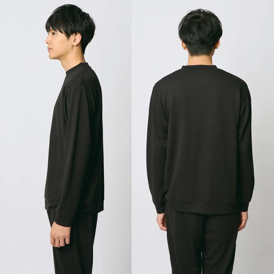 AOYAMA 【洋服の青山】とろリッチ ロングTシャツ メンズ 長袖 春夏秋冬