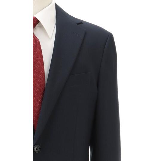 AOYAMA 【洋服の青山】洗える ストレッチ スーツ メンズ 春夏 ネイビー