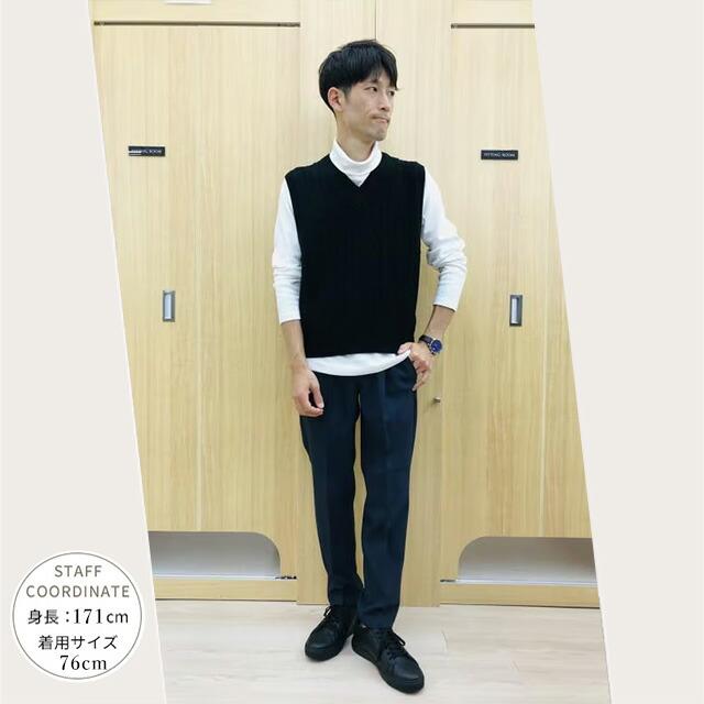 AOYAMA 【洋服の青山】裾上げ済み ゼロプレッシャー スラックス メンズ